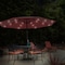 Nature Spring Nature Spring 10 Foot Patio Umbrella LED Lights, Red 929673PLU - alternate 1